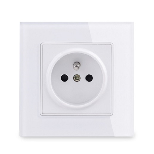the surface mounted wall sockets faceplate
